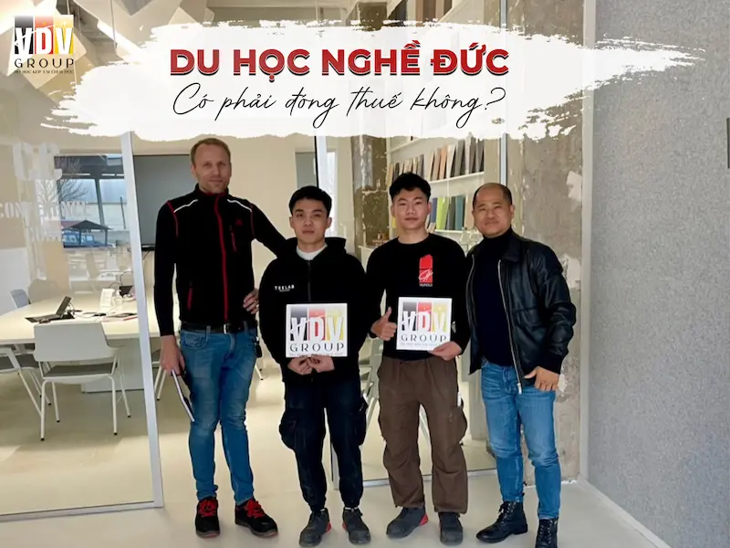 du học nghề đức có phải đóng thuế không